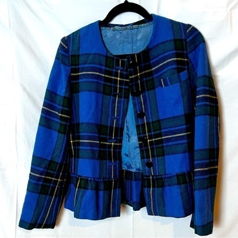 Vintage Women’s Plaid Jacket